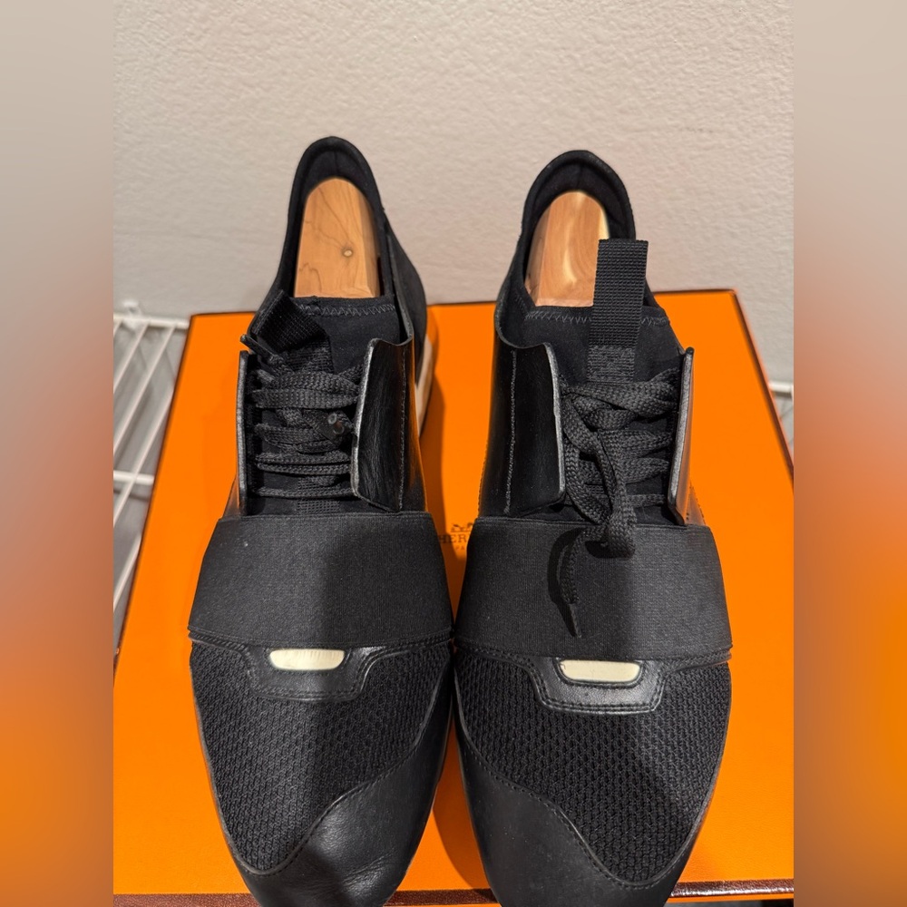 Balenciaga sneakers. Slip ons with the wet suit like built in sock. Size 10/ 43